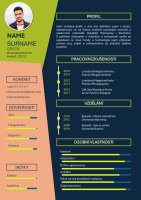 Name Surname CV - Trendy editable CV #4